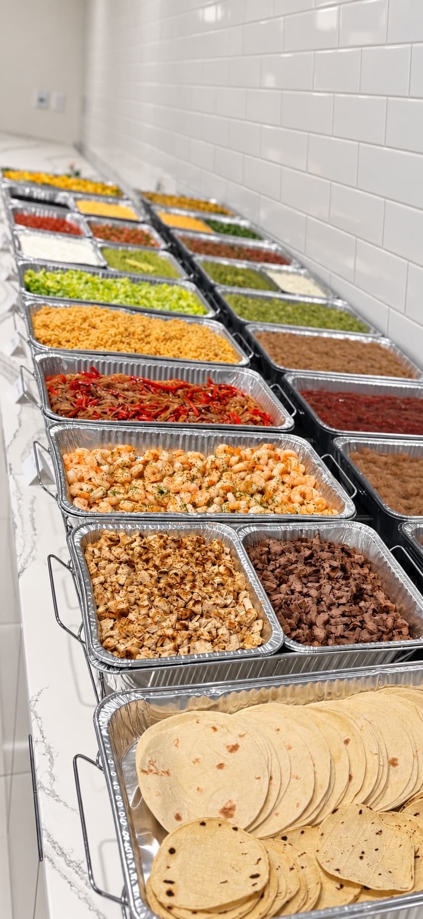 Mexican Fajita Bar